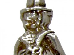 Silver Ghost Charm
