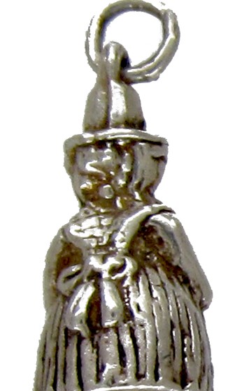 Silver Ghost Charm