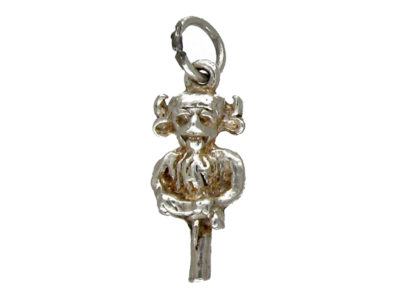 Silver Lincoln Imp Charm