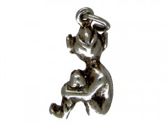 Silver Pixie Charm