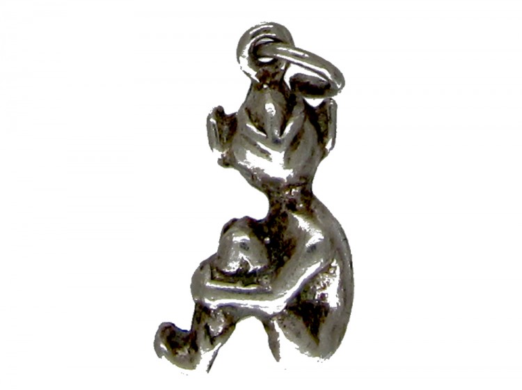 Silver Pixie Charm