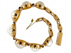 18ct Gold Moonstone Bracelet