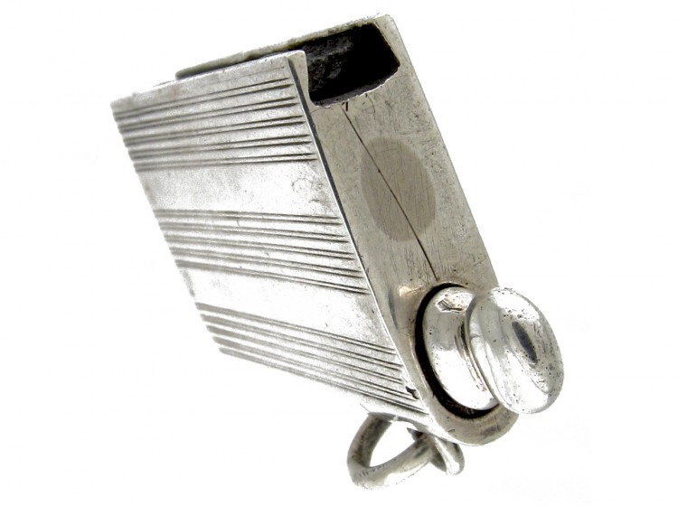 French Early Silver Vesta with Striker