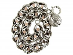 Silver & Gold Overlay Bracelet