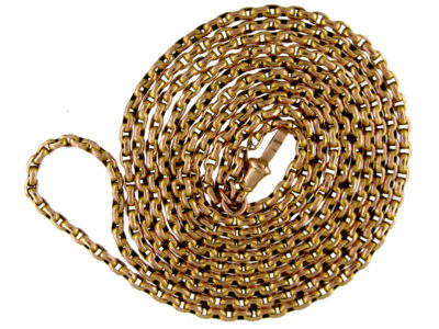 9ct Gold Victorian Guard Chain