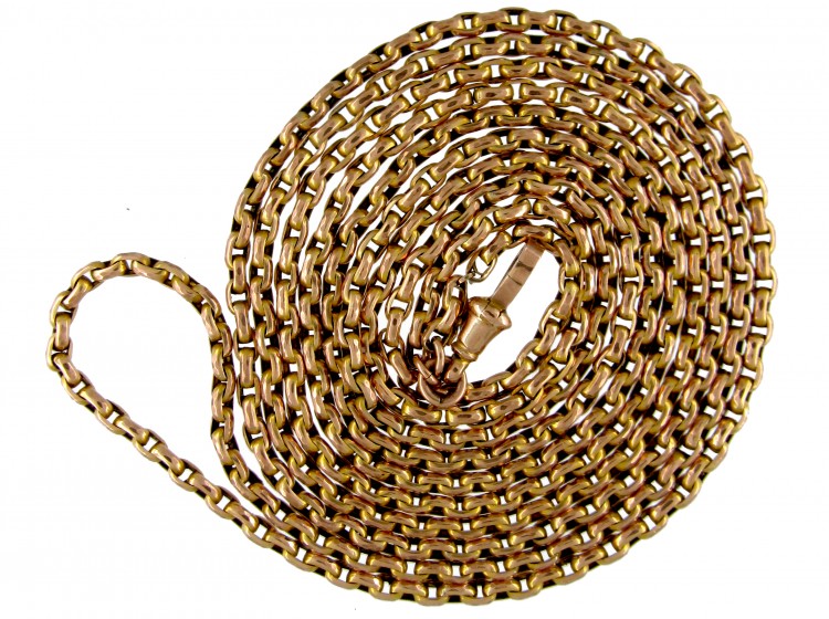 9ct Gold Victorian Guard Chain