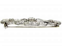 Art Deco Diamond Brooch