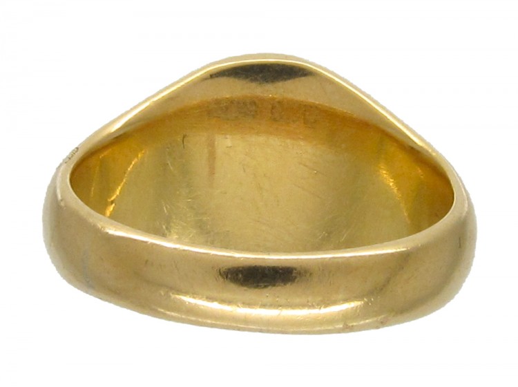 18ct Gold Pegasus Signet Ring