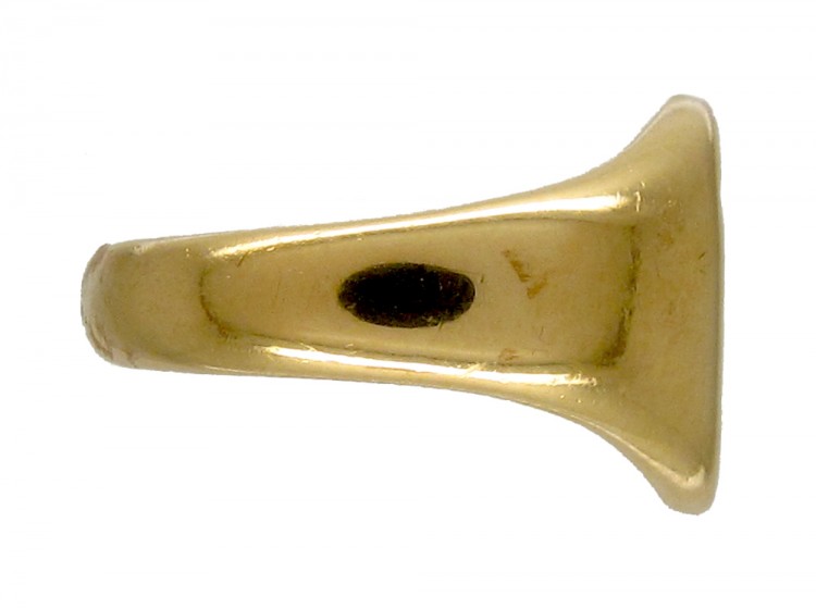 18ct Gold Pegasus Signet Ring