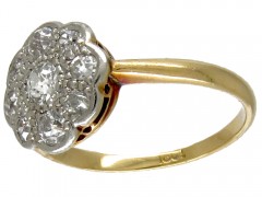Edwardian Diamond Cluster Ring