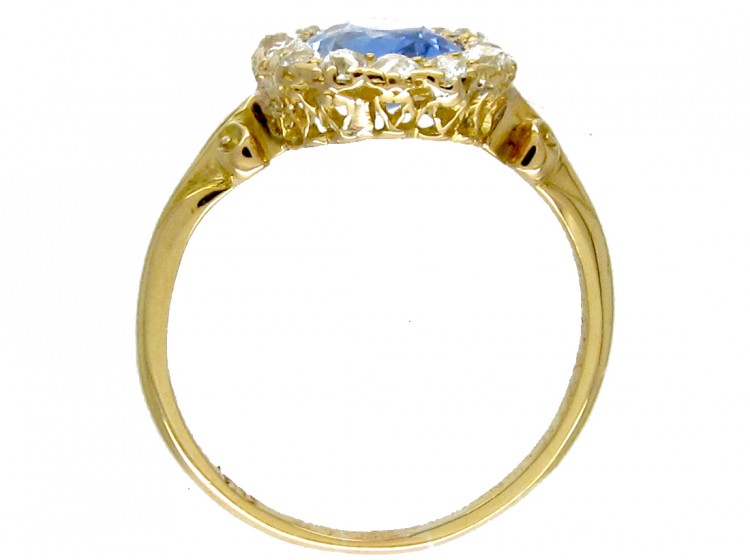 Edwardian Sapphire & Diamond Ring
