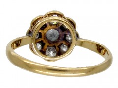 Edwardian Diamond Cluster Ring
