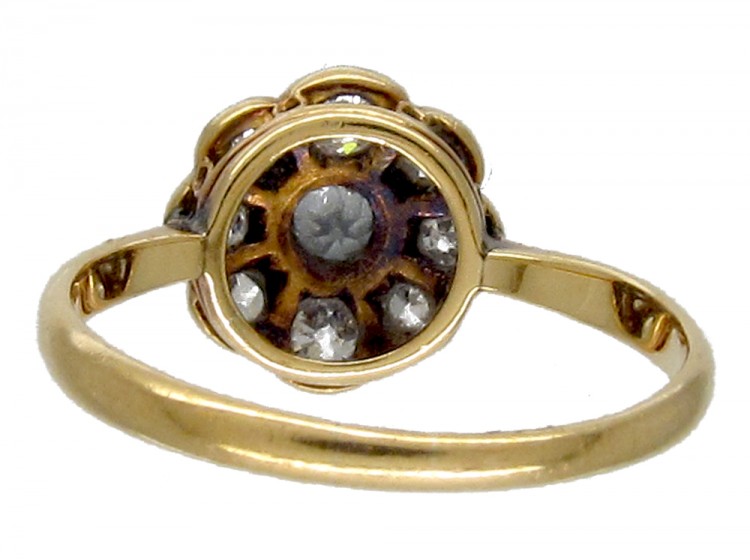 Edwardian Diamond Cluster Ring