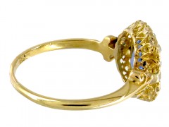Edwardian Sapphire & Diamond Ring
