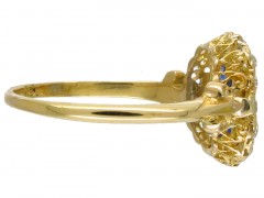 Edwardian Sapphire & Diamond Ring