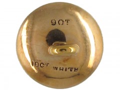 Gold Cufflinks, Buttons & Studs Set