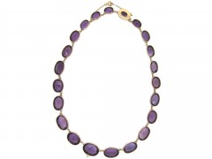 Georgian Gold & Amethyst Collar