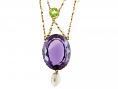Suffragette 15ct Gold Necklace