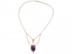 Suffragette 15ct Gold Necklace