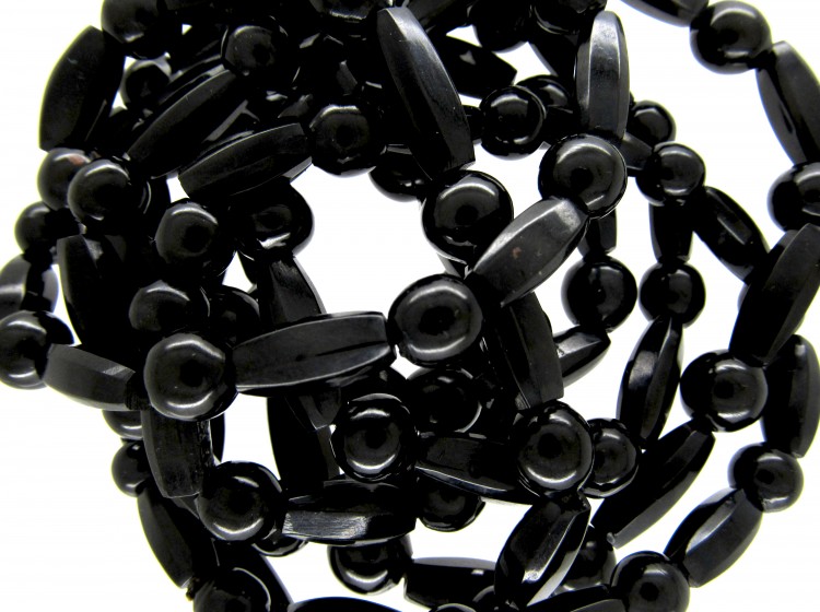 Victorian Jet Long Chain