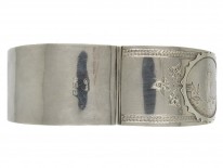 Victorian Silver Kate Greenaway style Bangle