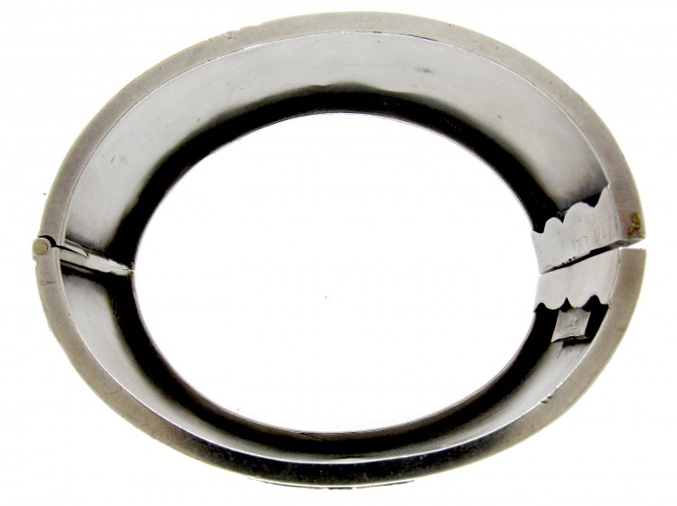Victorian Silver Kate Greenaway style Bangle