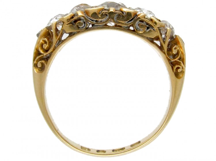 Victorian Five Stone Diamond Ring