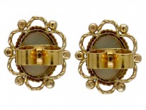 9ct Gold & Opal Earrings