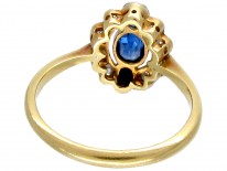 Art Deco Sapphire & Diamond Ring