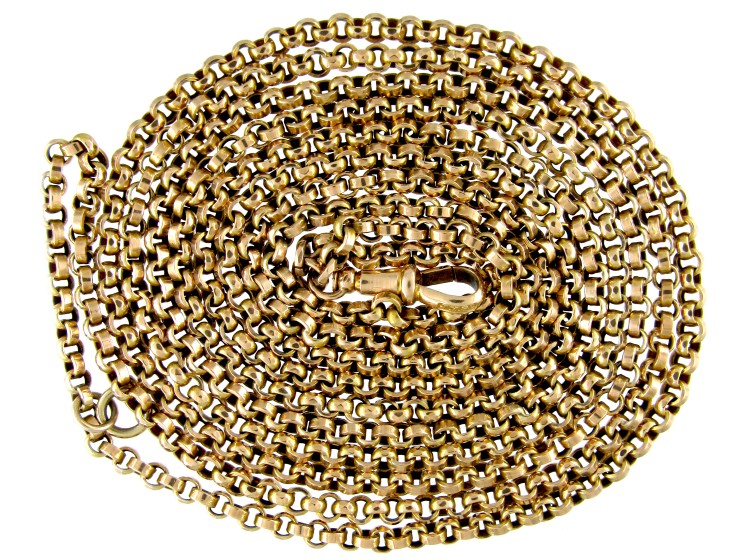 9ct Gold Victorian Guard Chain