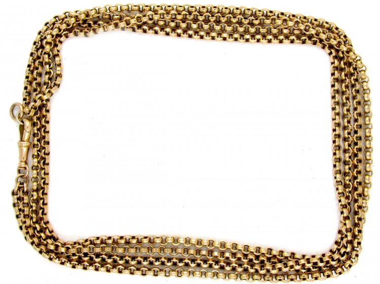 9ct Gold Victorian Guard Chain