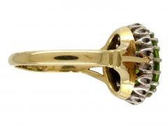 Victorian Peridot & Diamond Ring