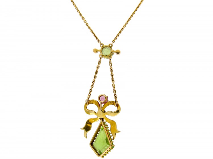 15ct Gold Suffragette Necklace