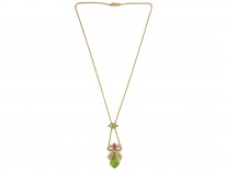 15ct Gold Suffragette Necklace