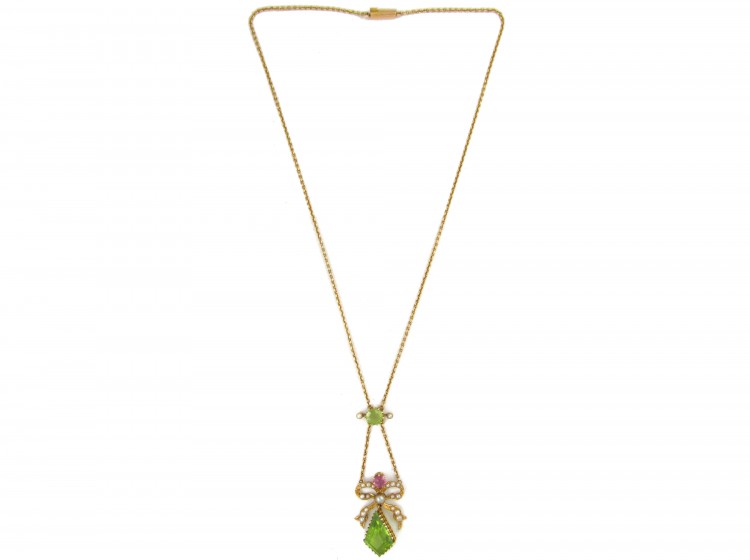 15ct Gold Suffragette Necklace