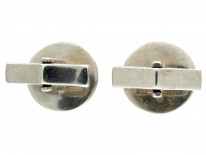 Silver & Wood Stag Cufflinks