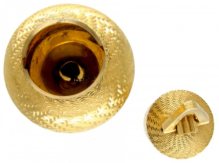 Cartier 18ct Gold Pomander Pendant