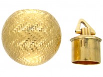 Cartier 18ct Gold Pomander Pendant