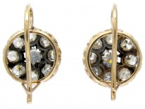 Victorian Diamond Cluster Earrings