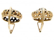 Victorian Diamond Cluster Earrings