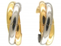 Cartier 18ct Gold Two Colour Cufflinks