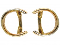 Cartier 18ct Gold Two Colour Cufflinks
