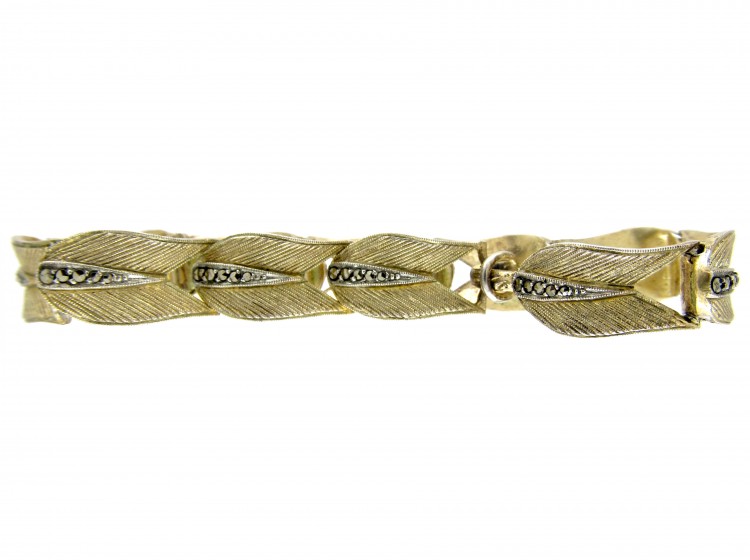 Theodor Fahrner Silver Gilt Bracelet