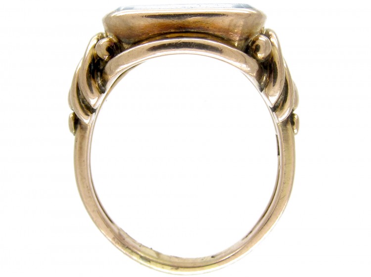 Sardonyx Intaglio Signet Ring