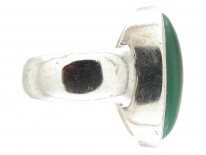 Silver ​& Malachite Ring
