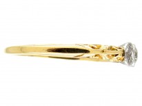 Diamond Three Stone Edwardian Ring