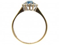 Heart Shape Diamond & Zircon Ring