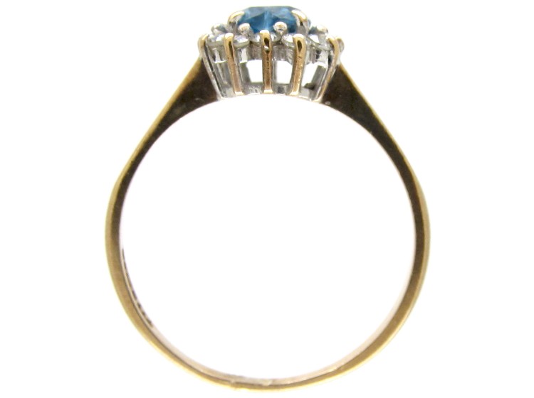 Heart Shape Diamond & Zircon Ring