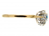 Heart Shape Diamond & Zircon Ring