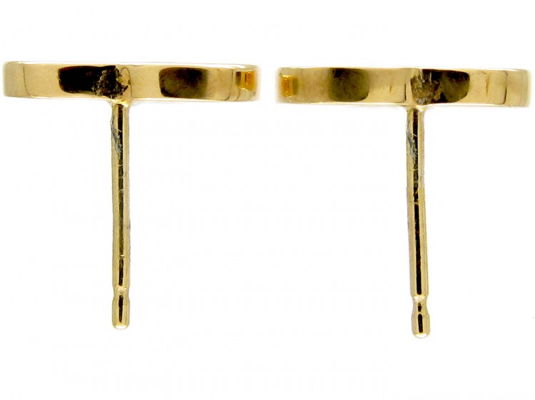 Tiffany & Co. 18ct Gold Heart Earrings
